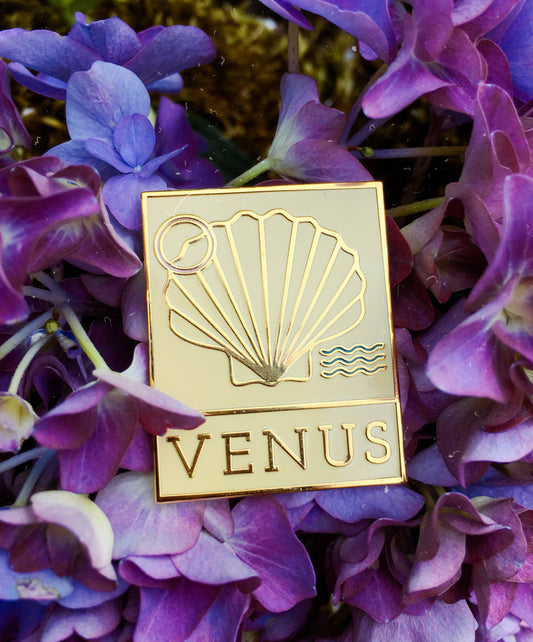 Venus Enamel Pin